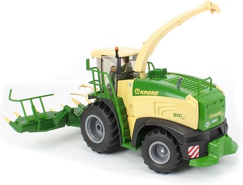 Miniatura 7 de Siku 1991, Cosechadora Claas, 150, MetalPlástico, VerdeRojo, Piezas Móviles