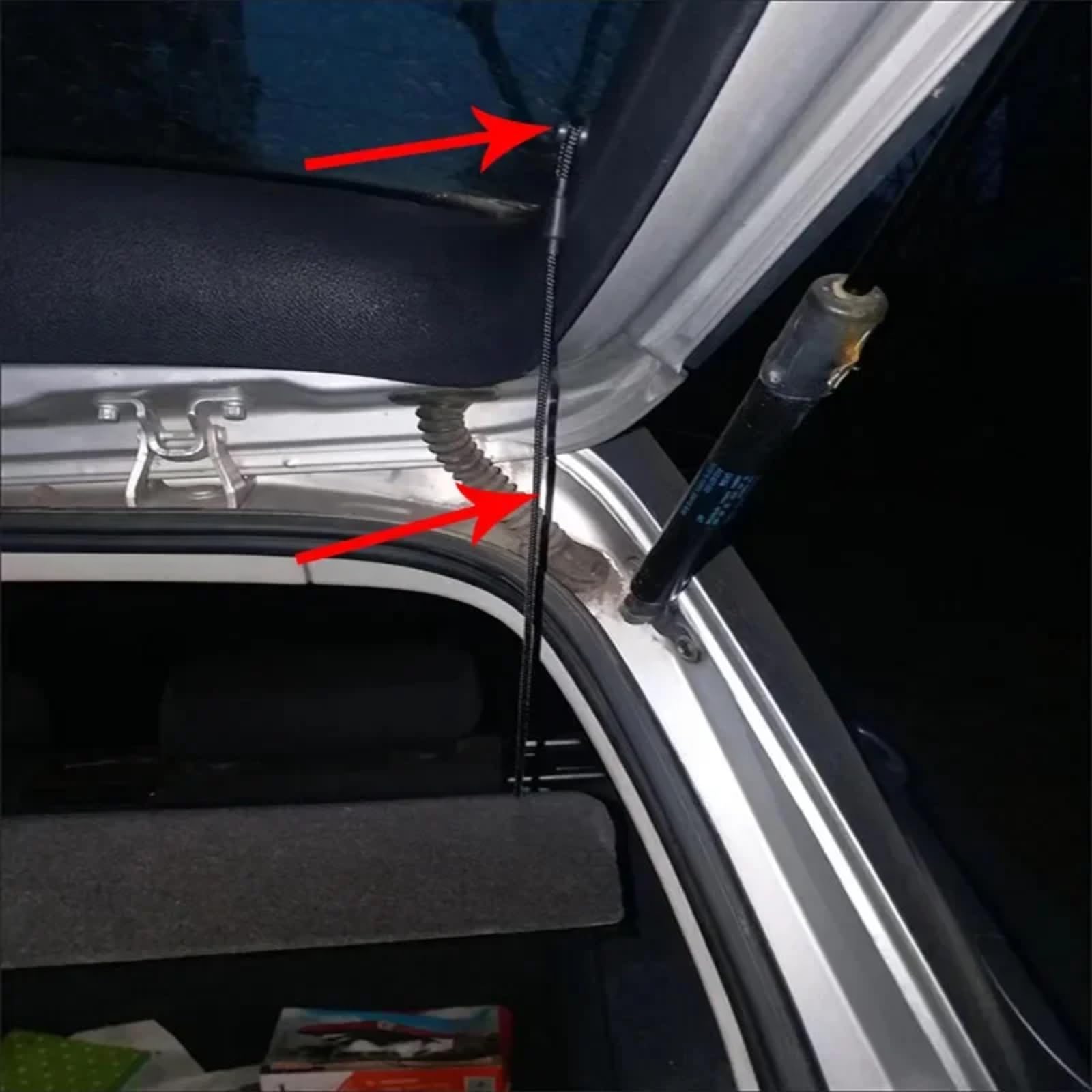 Kofferraum Halteband Für Skoda Fabia Mk1 1999-2007 - 2x Hutablagegurt 1Z5867769 - Ladungssicherung