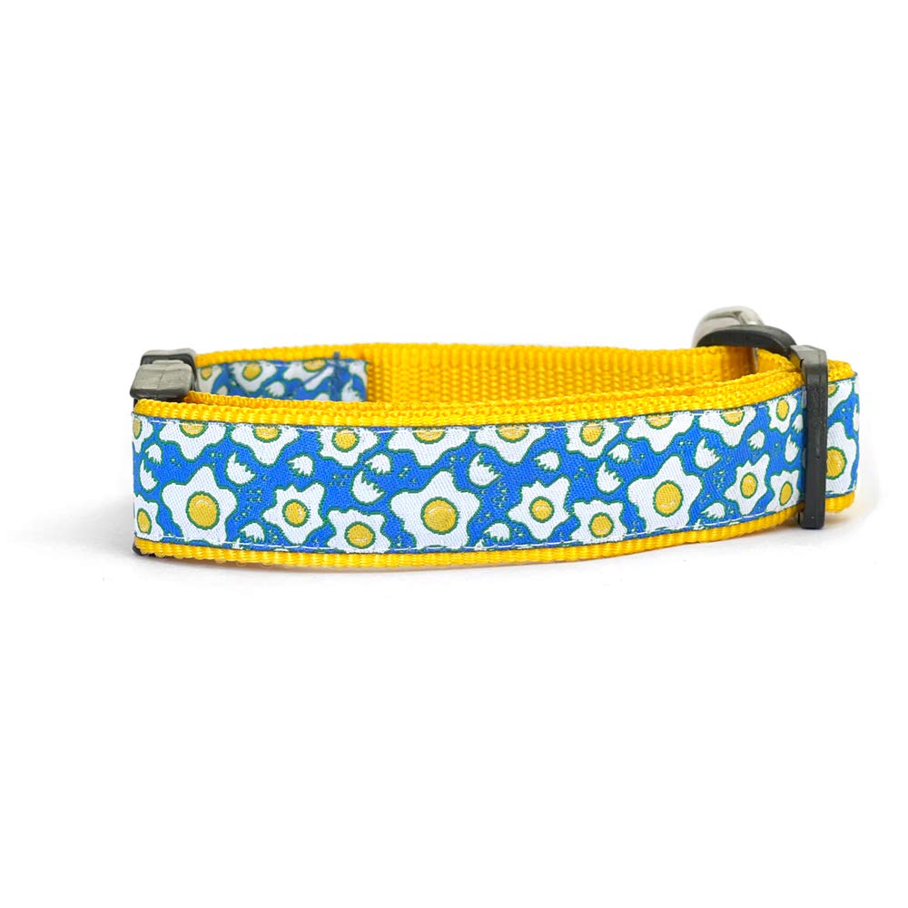 That Dog In Tuxedo Dog Collar Fried Eggs - Adjustable and Strong (Blue,Size - Small) (B091799LFH) Amazon Price History, Amazon Price Tracker
