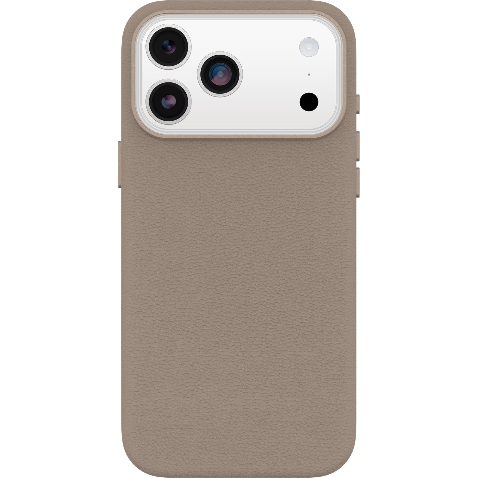 Otterbox Symmetry Series Cactus Leather MagSafe Funda para iPhone 17 Pro MAX, a Prueba de Golpes, a Prueba de caídas, Funda Fina Protectora, Testada 3X con estándares Militares anticaídas, Gris