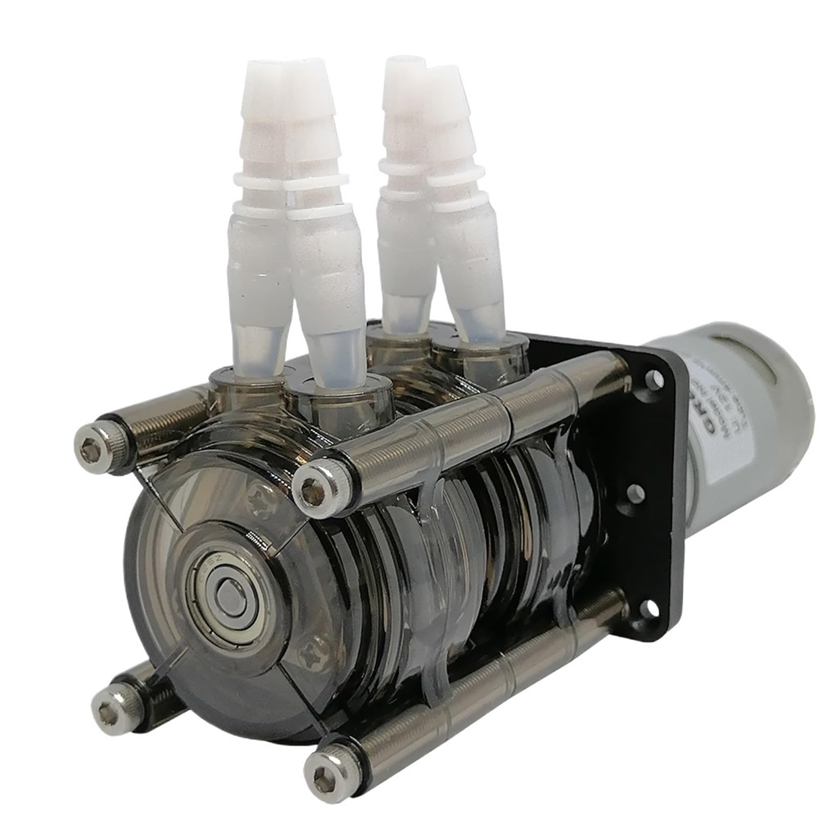 Pompe péristaltique 24V deux têtes double pompage d'eau et transfert de liquide