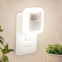 Créer Motion Sensor Light, Indoor Use, PSE Certified, Brightness Adjustment (10 Levels), Lighting Time Setting/Foot Light, Outlet Type, Energy Saving, Footlight, Light Bulb Color, Warm Color/White