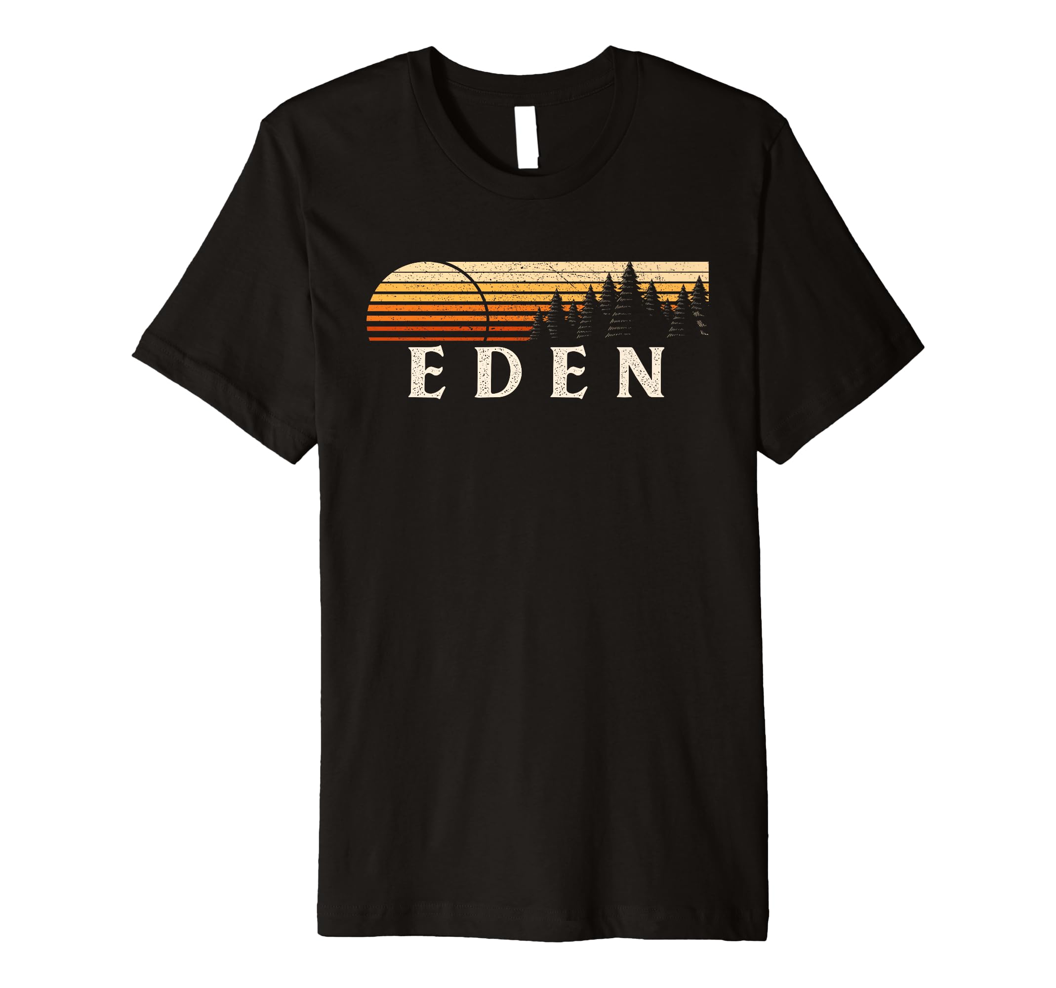 Eden, MS Vintage Evergreen Sunset Eighties Retro Premium T-Shirt
