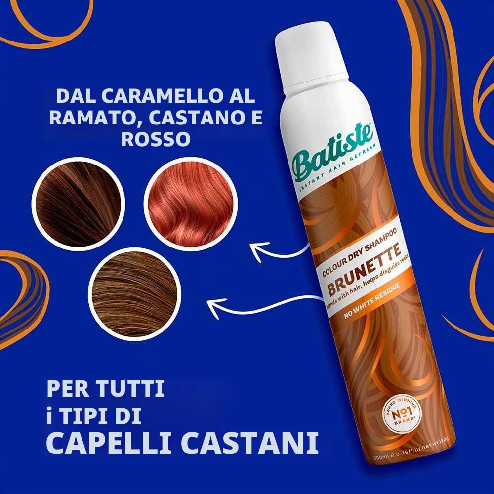 Batiste Dry Shampoo 6.73oz Medium Brunette (3 Pack) by Batiste