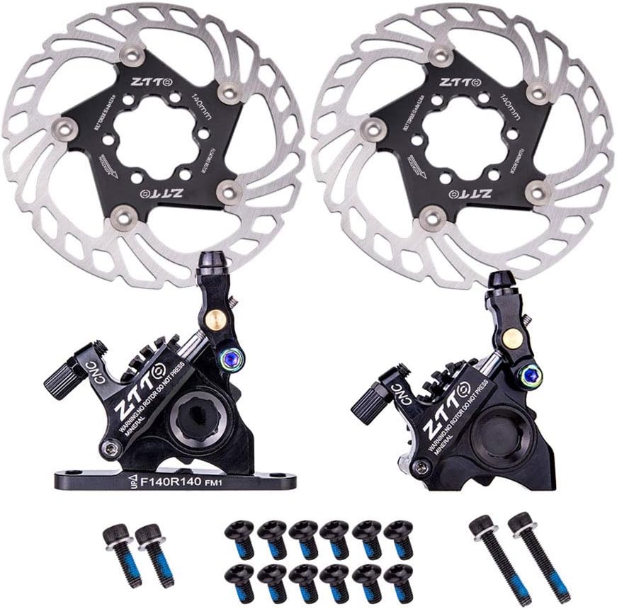 Road Line Pulling Hydraulic Disc Brake Calipers Bilateral Brake Flat Mount Gravel Bicycle Oil Disc Brake Cycling Sports Modification Accessories Bicycle Disc Brake Kit