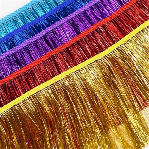 Encaje con borlas de 10 metros Color4 para trajes de escenario 6