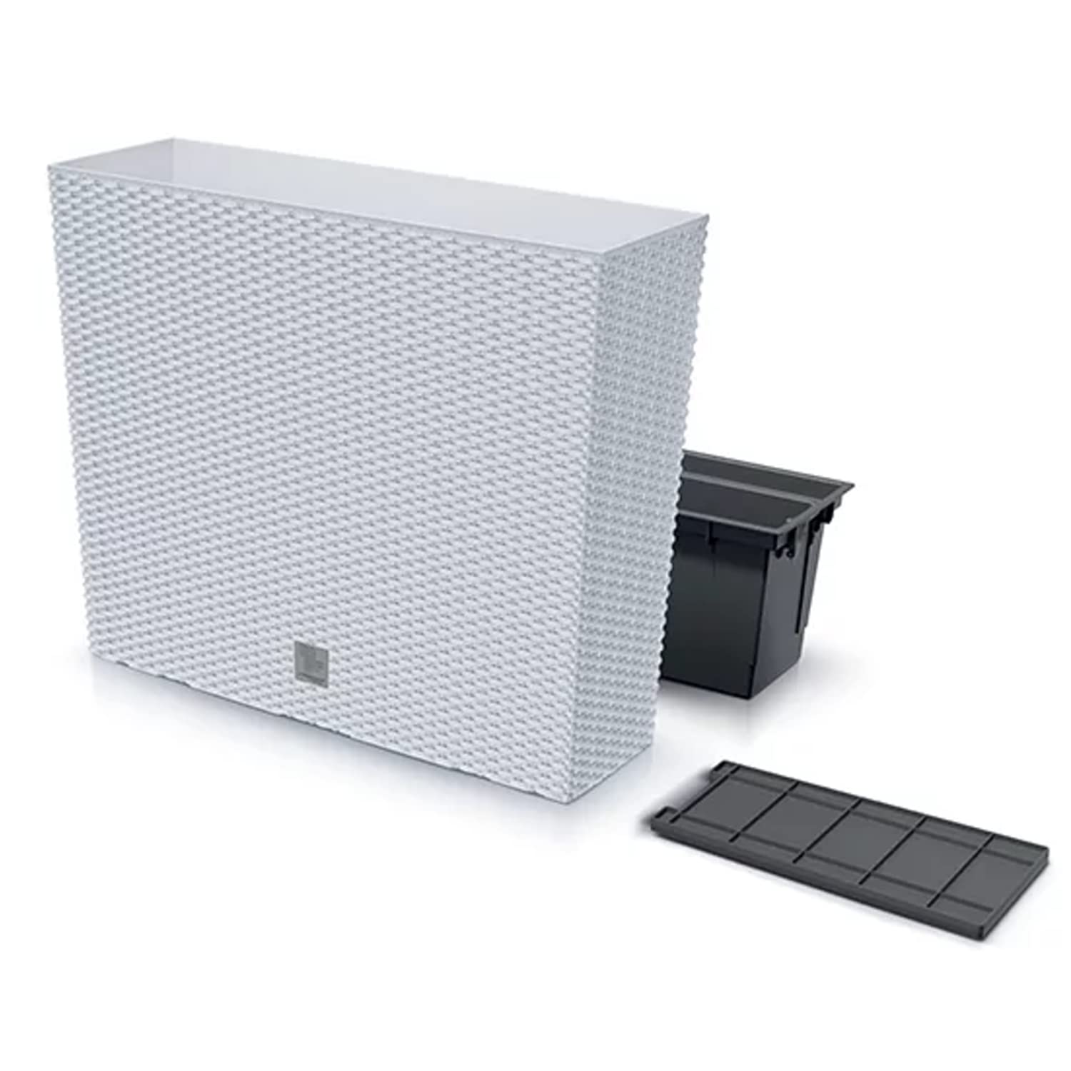 GARDINERA POUR CAS DE BALCON, DIMENSIONS (MM) 580X180X498, BLANC