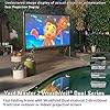 Elite Screens 100-inch Wraith Veil DUAL, 16:9, 0.8 Gain, 150 Viewing Angle, Front & Rear Projection Screen, Yardmaster 2 OMS100H2-Dual