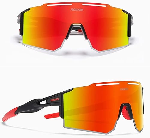 Miniatura 63 de Gafas de sol polarizadas deportivas para mujeres y hombres, UV400, gafas de ciclismo, béisbol, correr, pesca, al aire libre, resistentes al viento