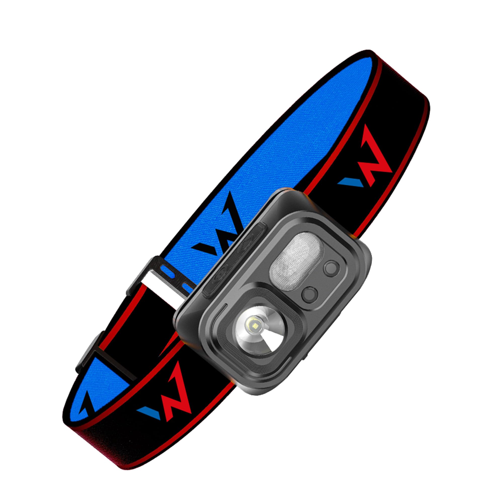W Wonder Full Energy 350 Lumens IP44 9 Lighting Modes Adjustable Tilt Up to 45 Degree Gesture Sensor Rechargeable Headlamp Night Activities