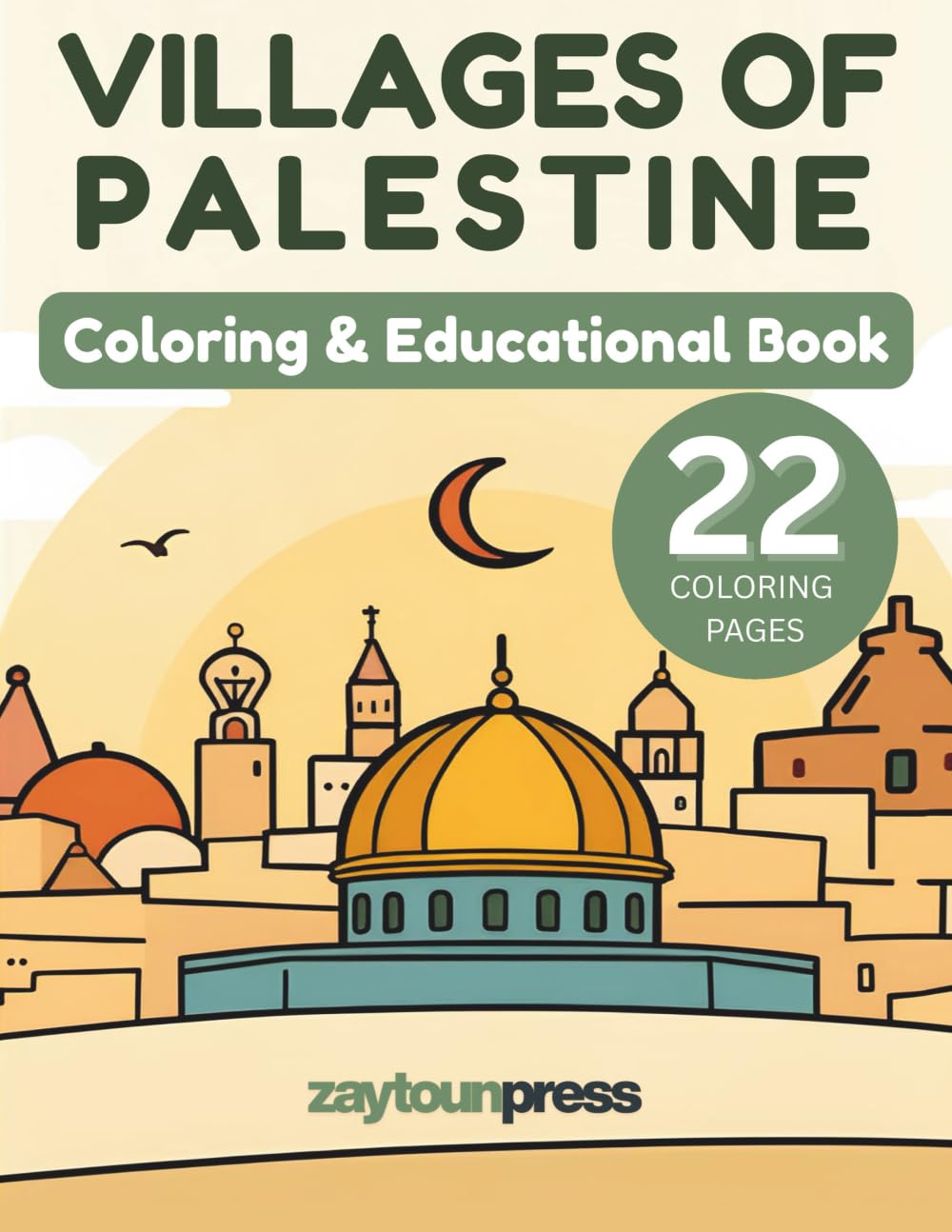 Villages of Palestine: Coloring & Educational Book