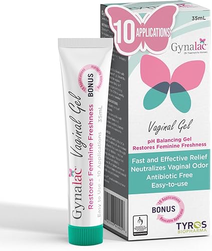 Miniatura 1 de Gel de doble acción que equilibra el pH para la salud vaginal, alivia el olor, apoya las bacterias saludables, acción rápida, sin parabenos, sin