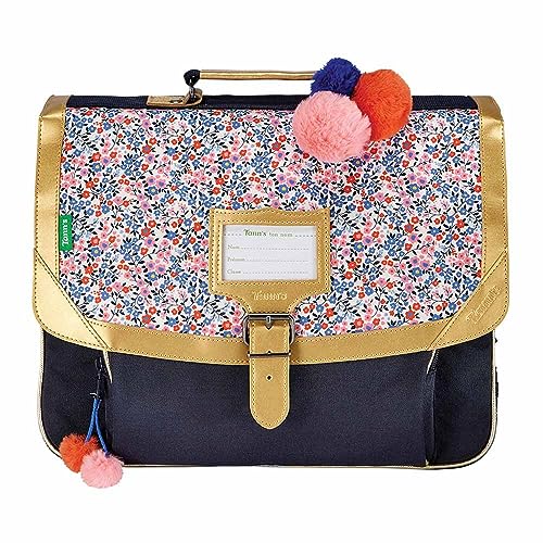 Cartable 32 cm Tann's Les Fantaisies Antonia Bleu