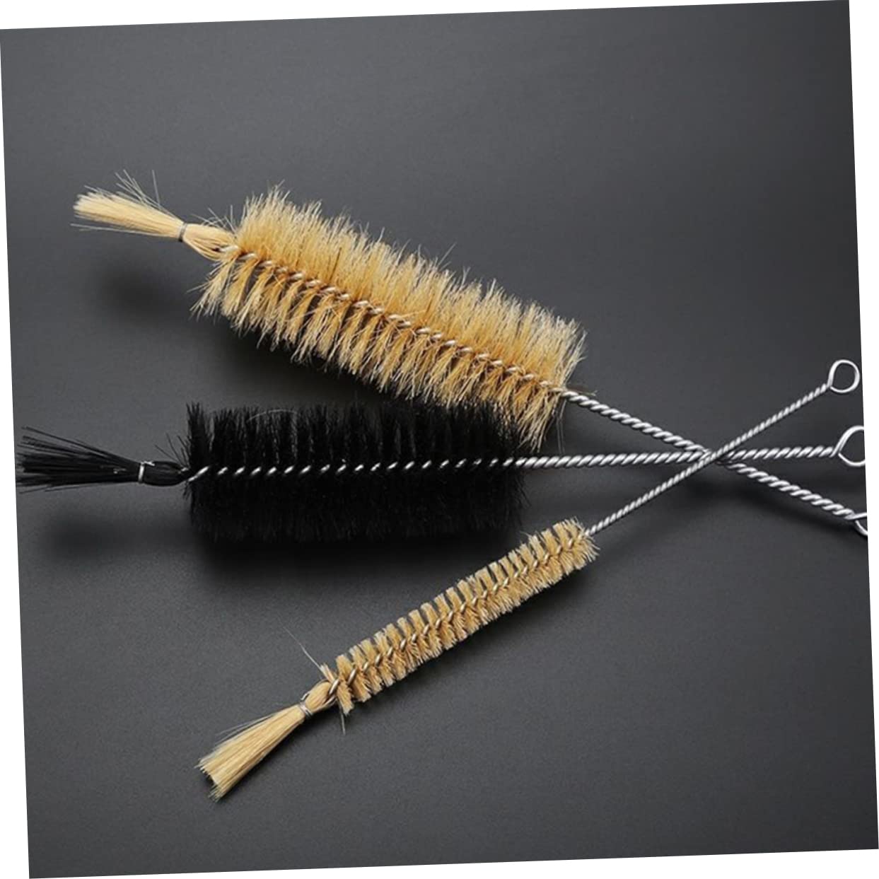 ULTECHNOVO 6piezas Cepillos De Limpieza De Nylon para Tubos De y Botellas Cepillos De Limpieza Versátiles para Utensilios De Cocina y Juguetes Cerdas y Almacenamiento