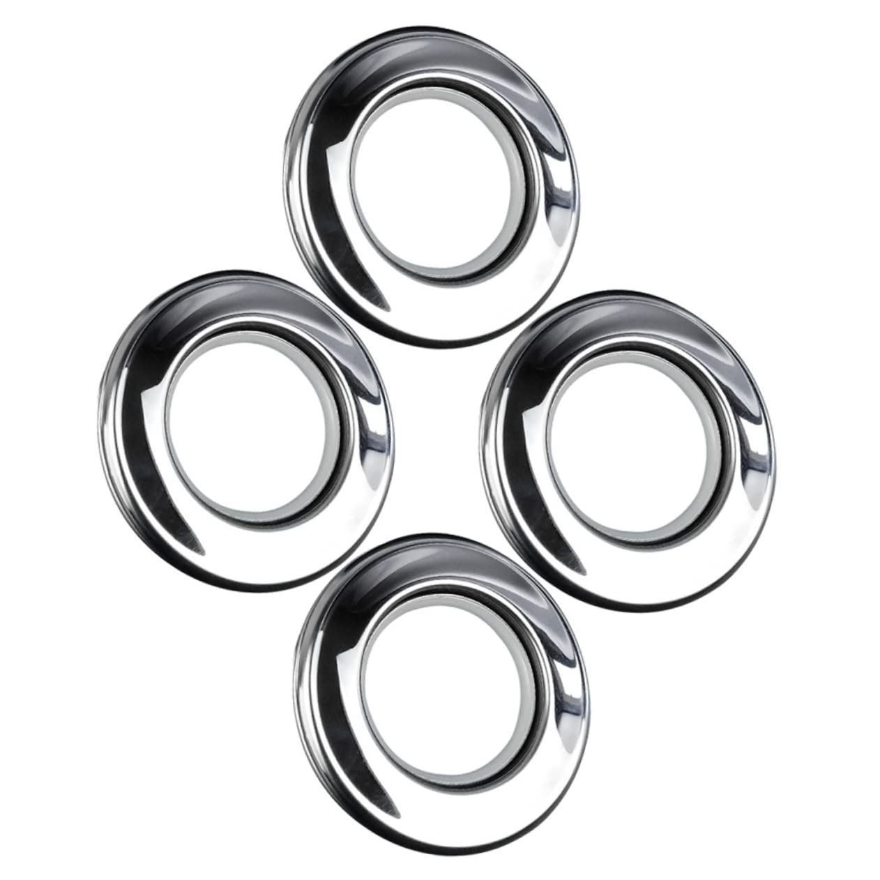 Anillos cortinas reutilizables con ojales de acero para colgar facil