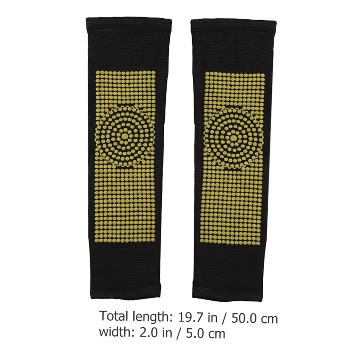 Healeved 1Pair Warm Heated Wraps Winter for Cold Weather Herbal Thermal Leg Guards Long Covers for Joint Support and Warmth