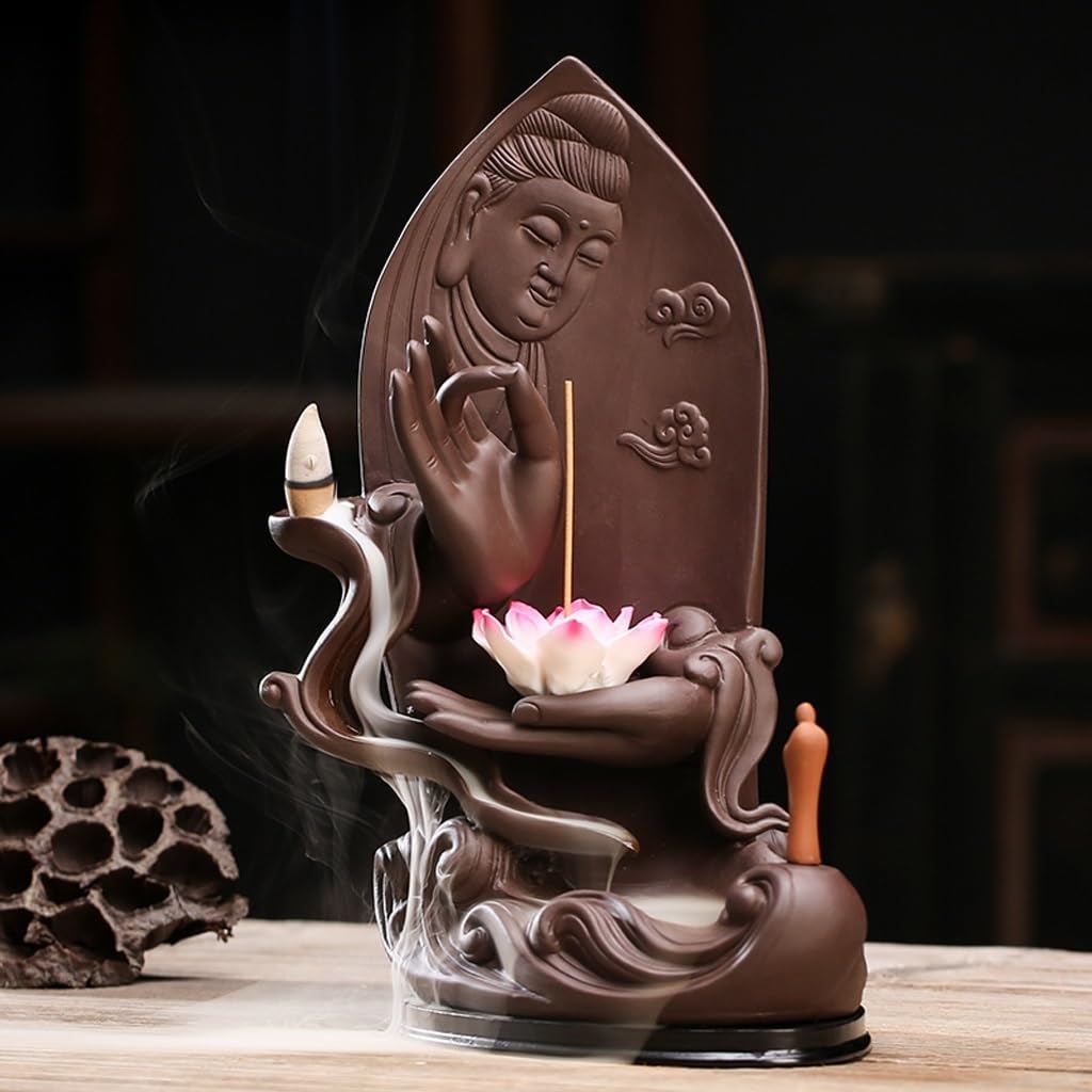 499体限定　Yin-yang Ceramic Incense Burner Yin Yang Ceramic Incense Holder & Stick Set – 30 Sticks