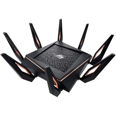 ASUS GT-AX11000 ROG Rapture 802.11ax Tri-Band Gaming Router, Speed Up ...