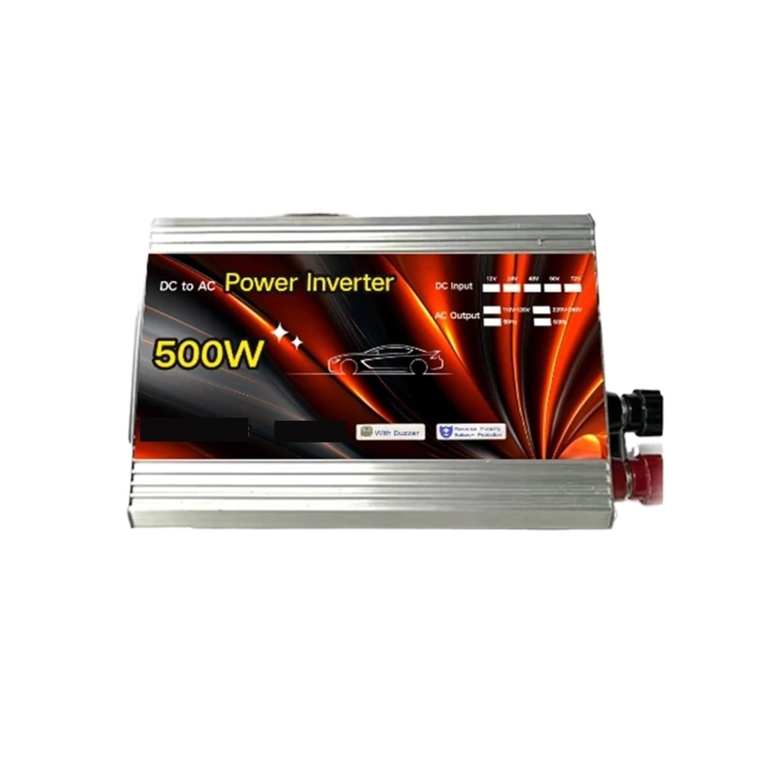 Onduleur 12v 220 Onduleur Solaire 500W 1000W 1500W 2000W Onduleur de Voiture(500W 12V)