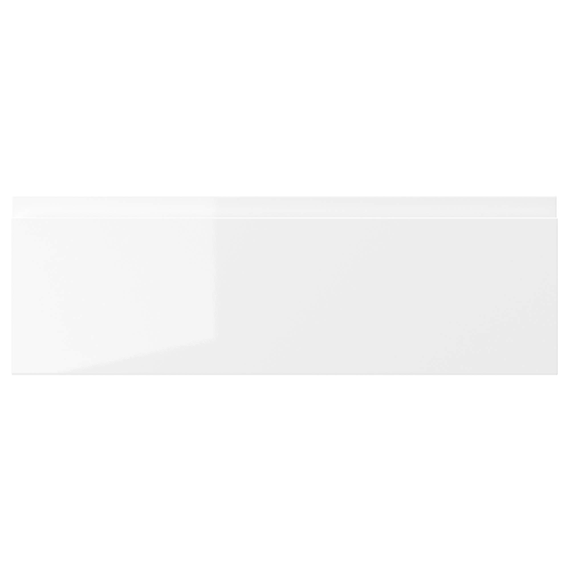 Façade de tiroir Voxtorp blanc brillant 60x20 cm ProTuning pour cuisine moderne