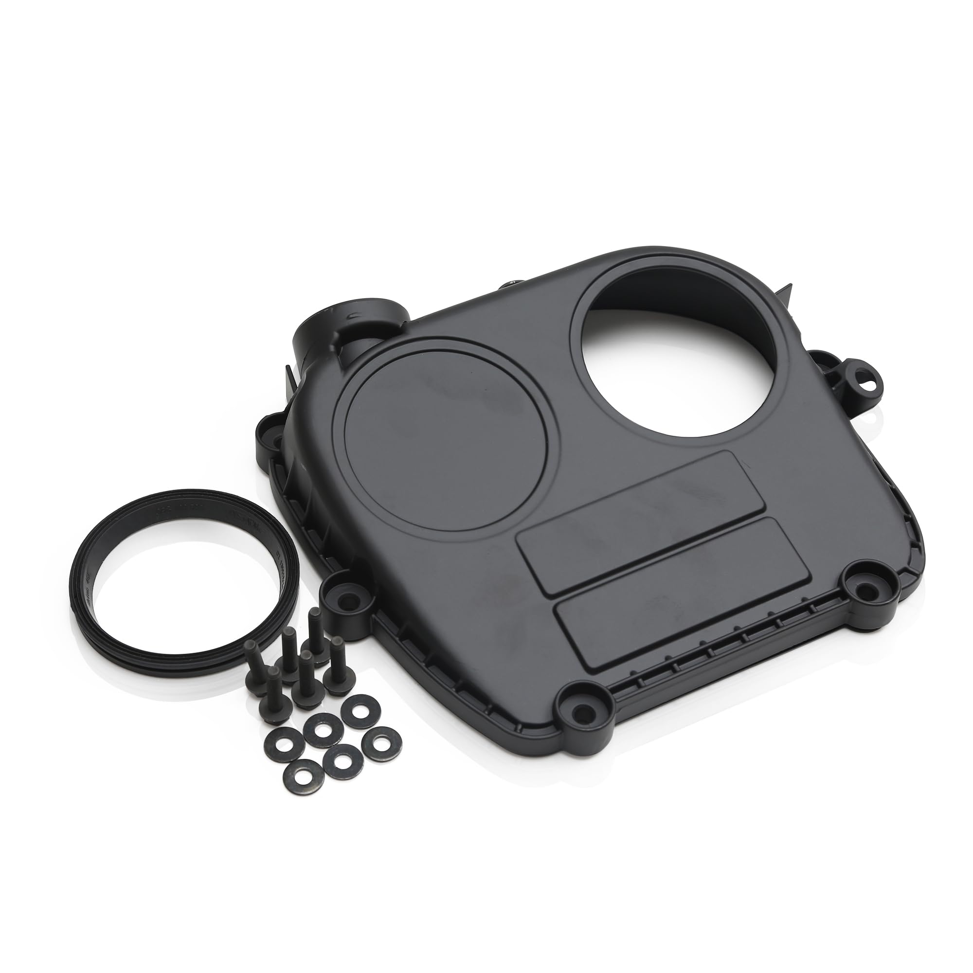 Photo 1 of Yiklwwy 06L103269D 06L103269B Aluminum Timing Cover Valve Chamber Side Cover With Seal Gaskets Compatible With VW Golf Jetta Passat Tiguan Beetle 1.8T 2.0T 2012-2023