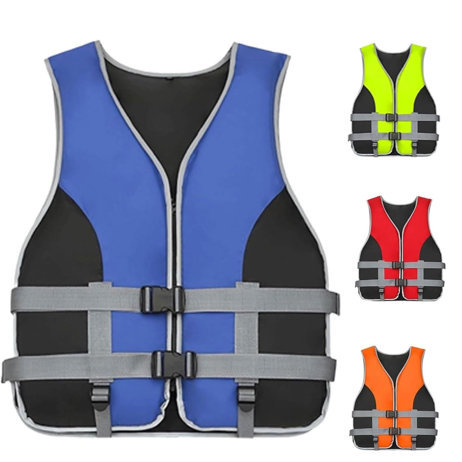 Giubbotto Salvagente Regolabile Kexpery - Per Adulti E Bambini, Sport Acquatici, Impermeabile E Portatile