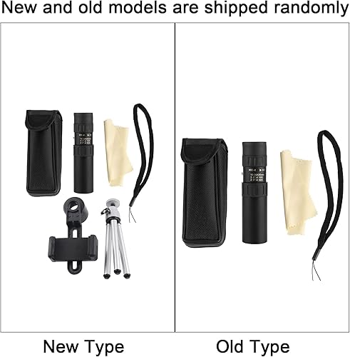 Miniatura 7 de Telescopio monocular, telescopio de zoom de 10-30x50, monocular compacto con visión nocturna, mini telescopio portátil de mano para observación de