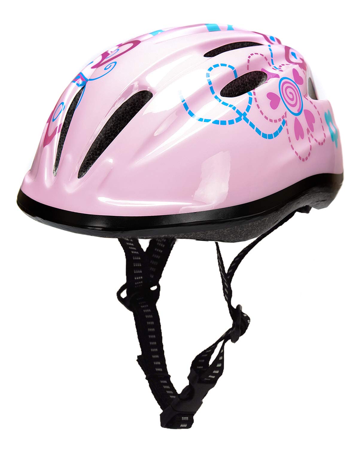 Kids Bike Pink Female Bicycle Helmets BeBeFun Girl Helmet For Bike