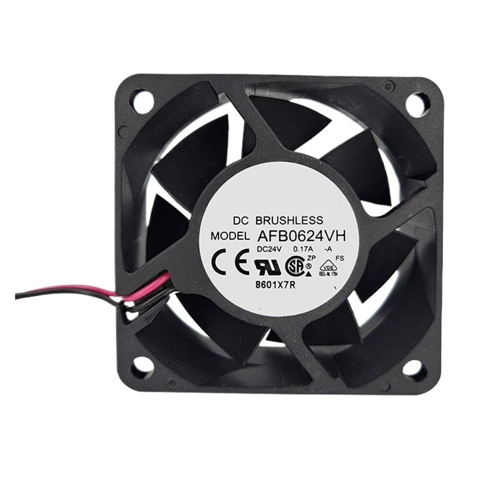 Lzikkgki One Color Afb0624vh-A Dc24v 0.17A 6025 6Cm Fan