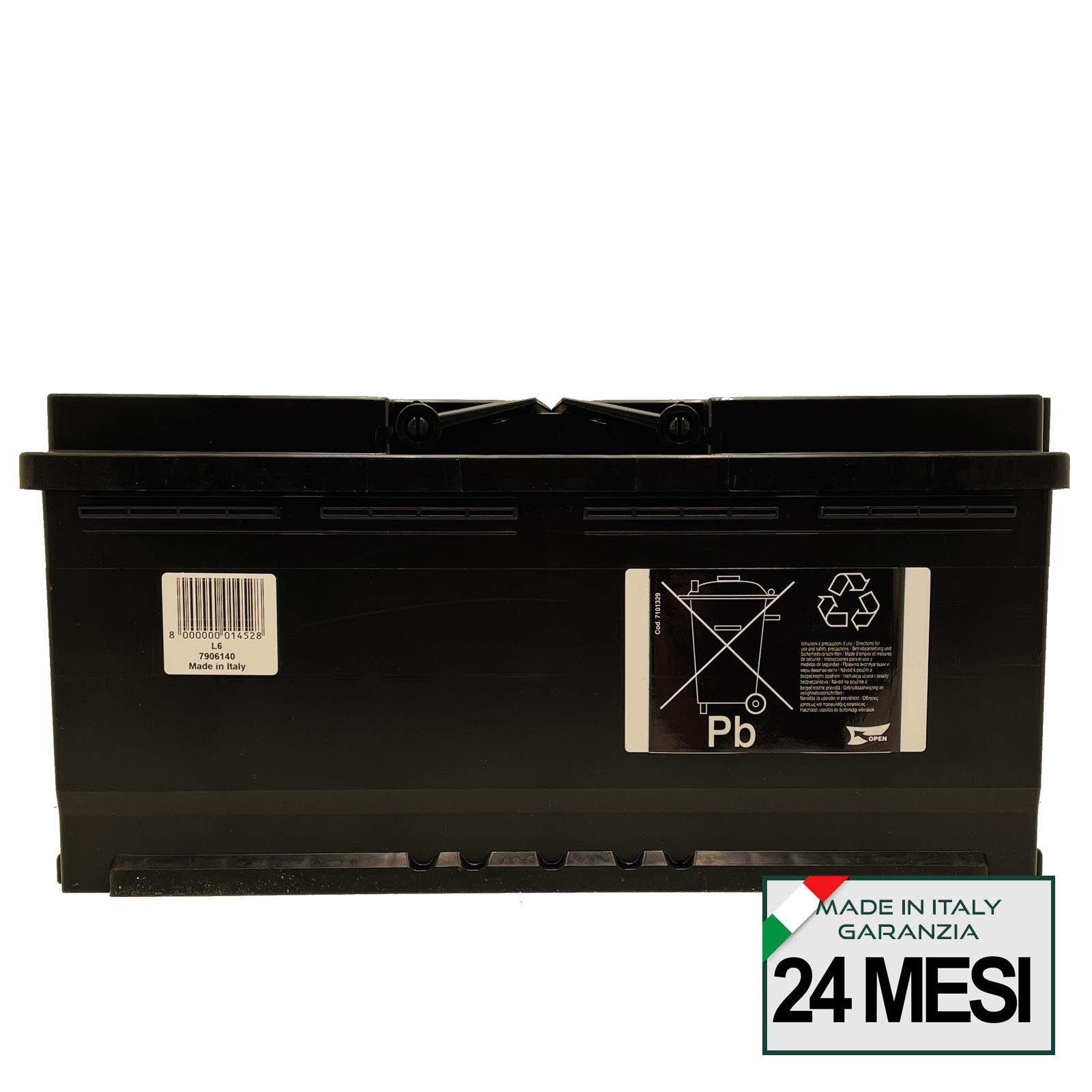BATTERIA AUTO CAMION 110 Ah - 950A Spunto Potenziata | Garanzia Italia | 110Ah