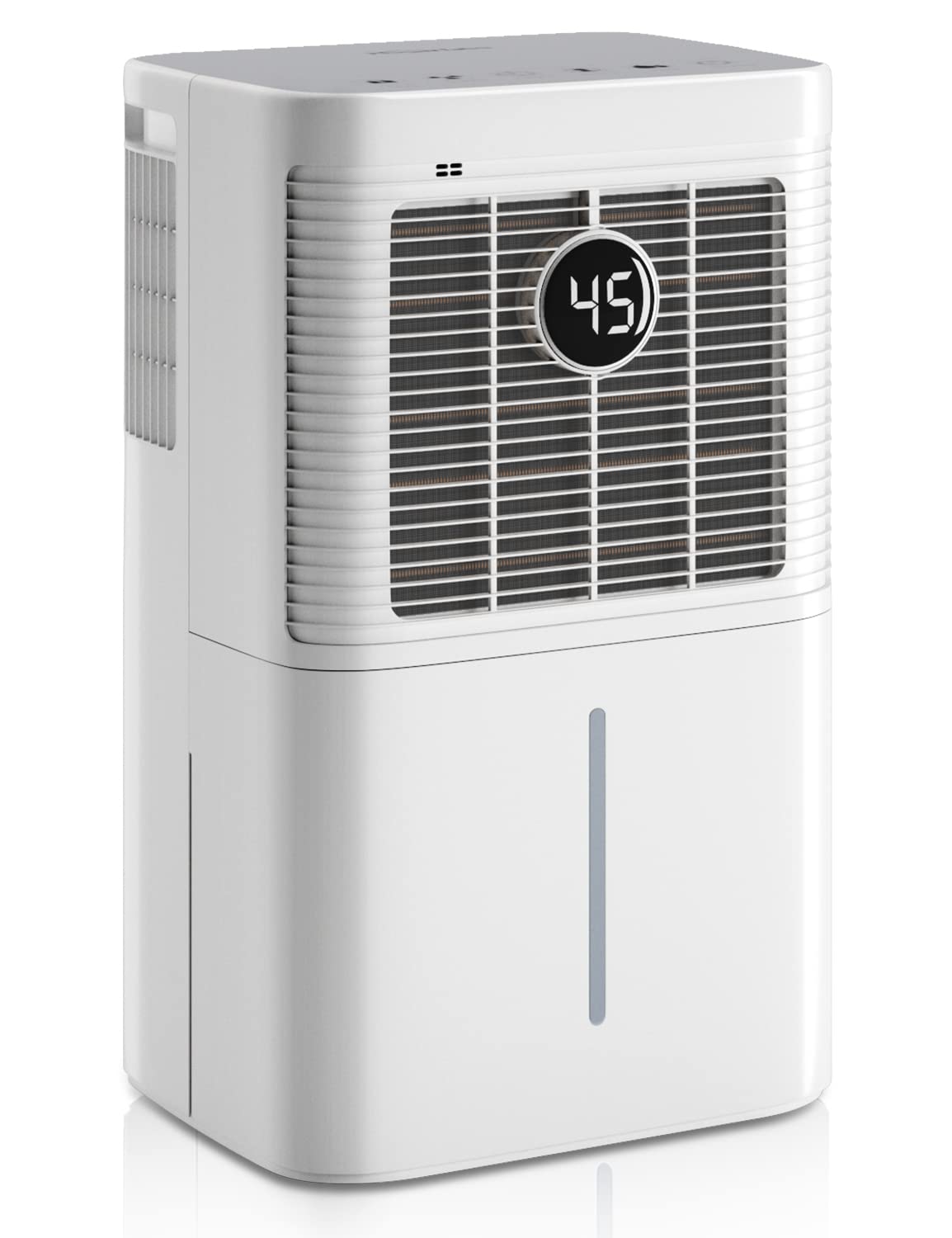 HOGARLABS 2000 Sq. Ft 25 Pint Dehumidifier for Basements and Home with Drain Hose Intelligent,Humidity Control, Water full warning,Laundry Dry, 24H Timer for Basement, Bedroom, Office and Bathroom…