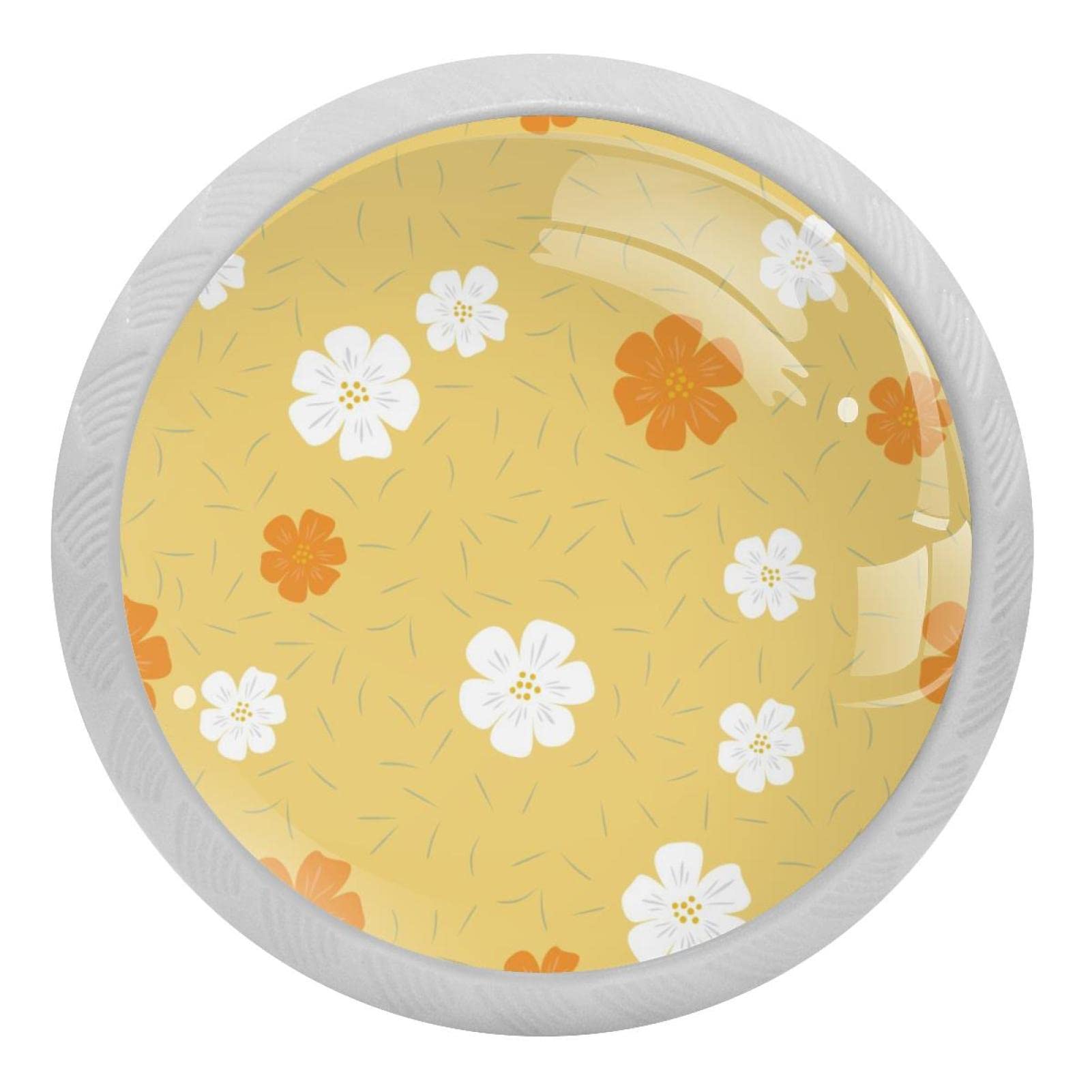 Poignées de tiroir décoratives fleurs de Sakura pour personnaliser vos meubles de famille