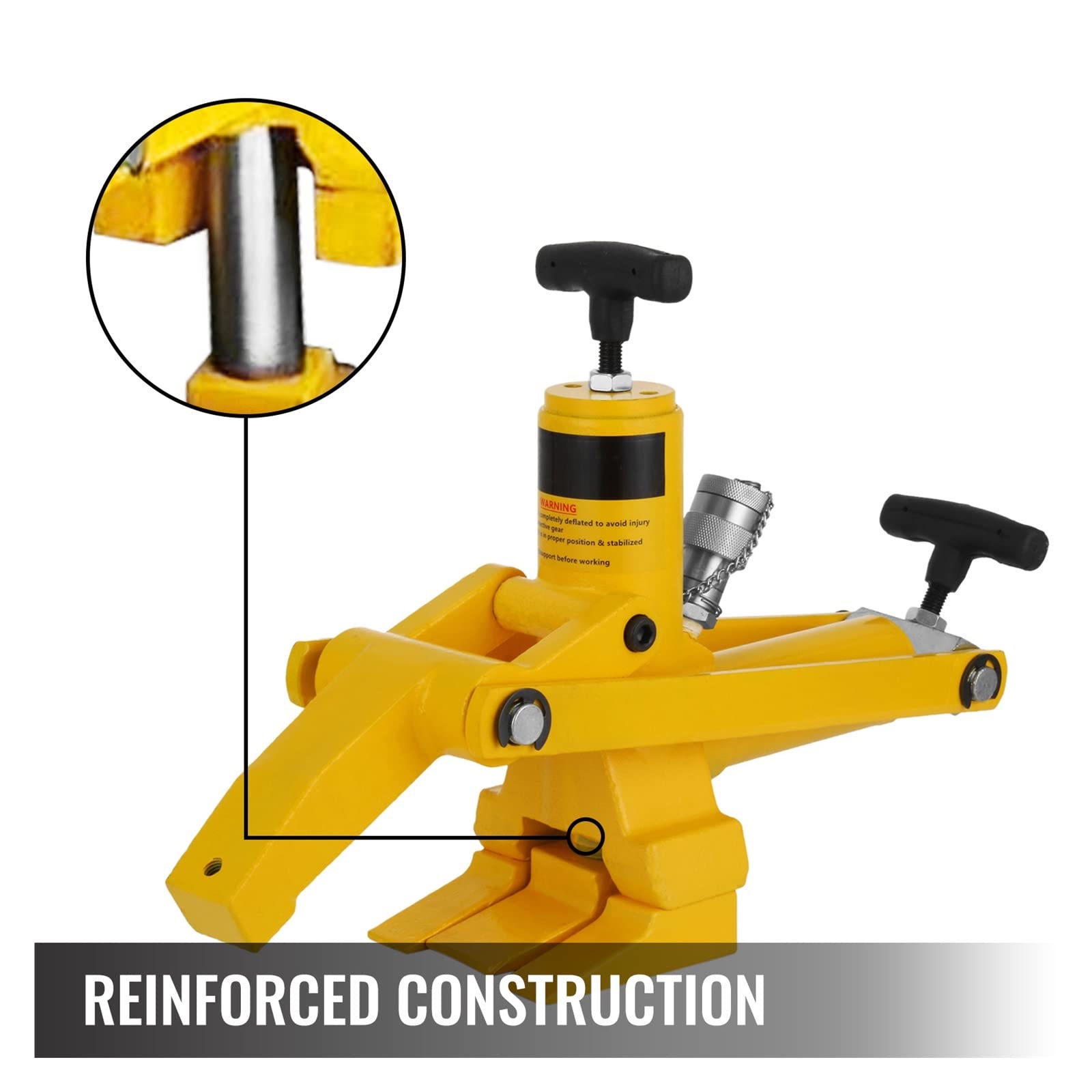 Hydrauliczna zmieniarka do opon 10000 PSI Lever Opony bez usuwania dla wszystkich rodzajów Automatyczna maszyna Zapewnij Stabilność(Plus Foot Pump)