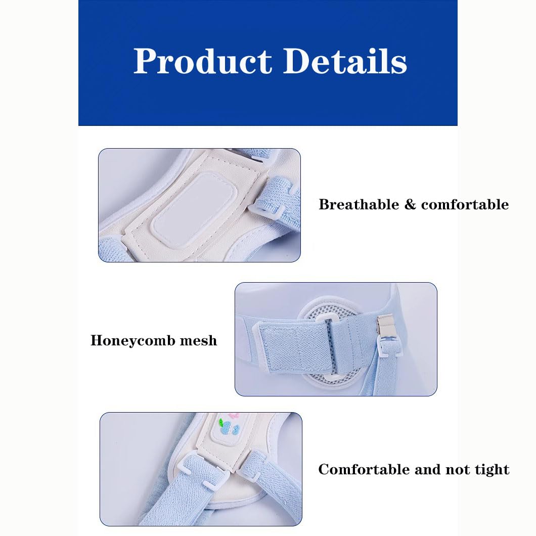 Cinturón para Hernia Umbilical de bebé, braguero para Envoltura de Vientre para recién Nacido, braguero de Soporte para Hernia para bebé, Banda para Ombligo para niños,0~2 Year