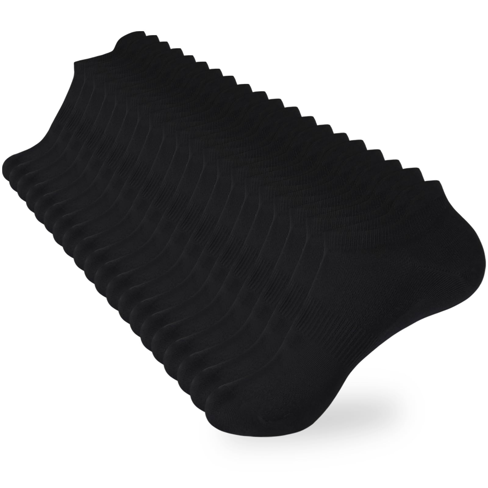 Varietyou Ankle Socks Women's and Mens - 6/10 Pairs Low Cut Tab & No Show Athletics Running Socks