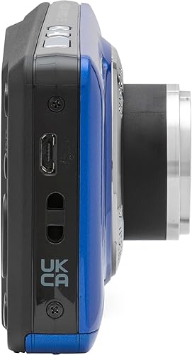 Miniatura 6 de Kodak PIXPRO FZ55 azul cámara digital de 16 Mp con zoom óptico 5X, gran angular de 28 mm, video Full HD 1080P de 2.7", cámara LCD + tarjeta de 64GB