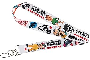 Breaking Bad Themed Id Holder Lanyard Keychain