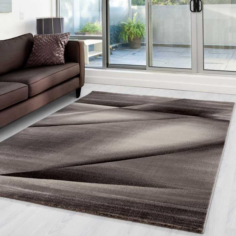 Tapis de passage marron 80x300 cm Miami 6560 anti-bruit