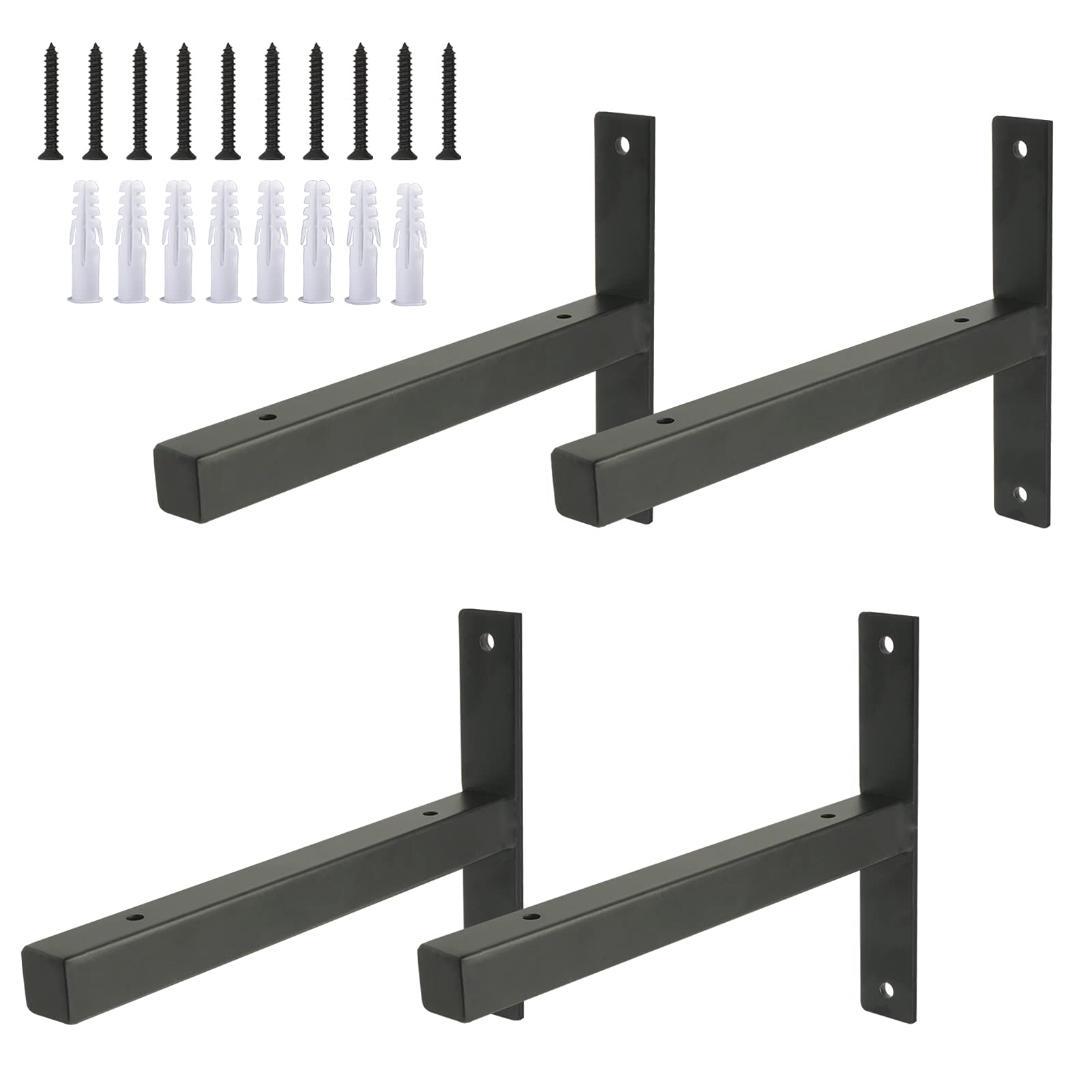 Buy OVOV Wall Shelf Brackets 6 inch Brackets for Shelves 4Pack Wall