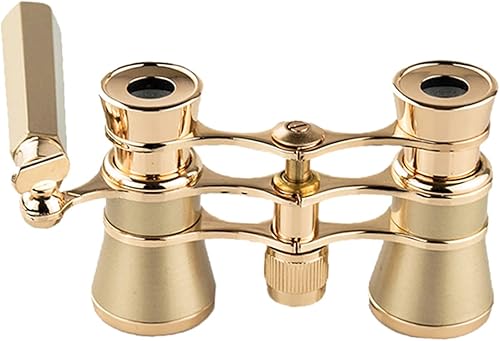 Miniatura 6 de Lentes de 3 x 25 pulgadas, telescopio binocular con mangokit de accesorios, telescopio, regalo para mujeres y niñas, gafas doradas, binoculares,