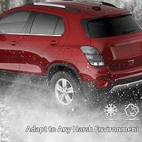 Vista 8 de G-PLUS Moldura de Extensión de Guardabarros Trasero Izquierdo Compatible con Chevy Trax LTZ 2013-2016/ Trax Premier 2017-2020/ Trax LS LT 2013-2022