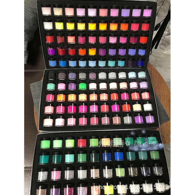 BAZPUR MART® Acrylic Nail Dip Powder Kit: 10-50 Jars of Long-Lasting, Vibrant Colors for Professional & DIY Manicures