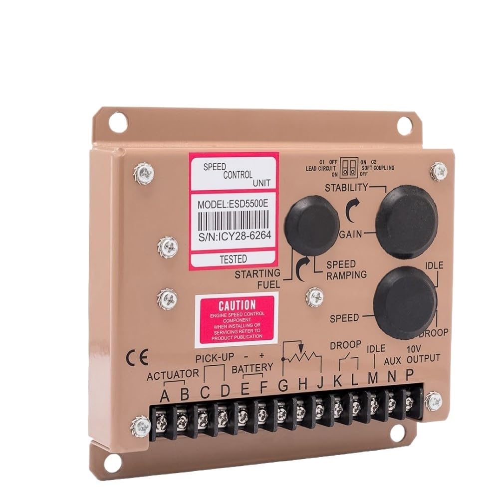 DWFSKZKV Actuator ADC120 Diesel Generator Governor 1 Set ADC120 Actuator 3034572 Pickup Sensor ESD5500E Speed Controller(24V)