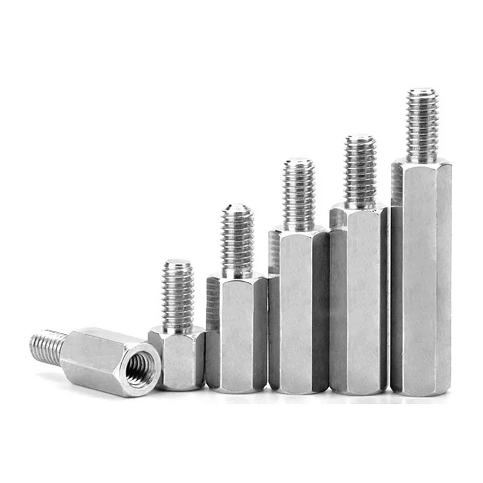M4 Male-Female 304 Stainless Steel Hex Column Standoff Support - Foto 5