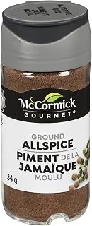 McCormick Gourmet (MCCO3), New Bottle, Premium Quality Natural Herbs & Spices, Allspice Ground, 34g