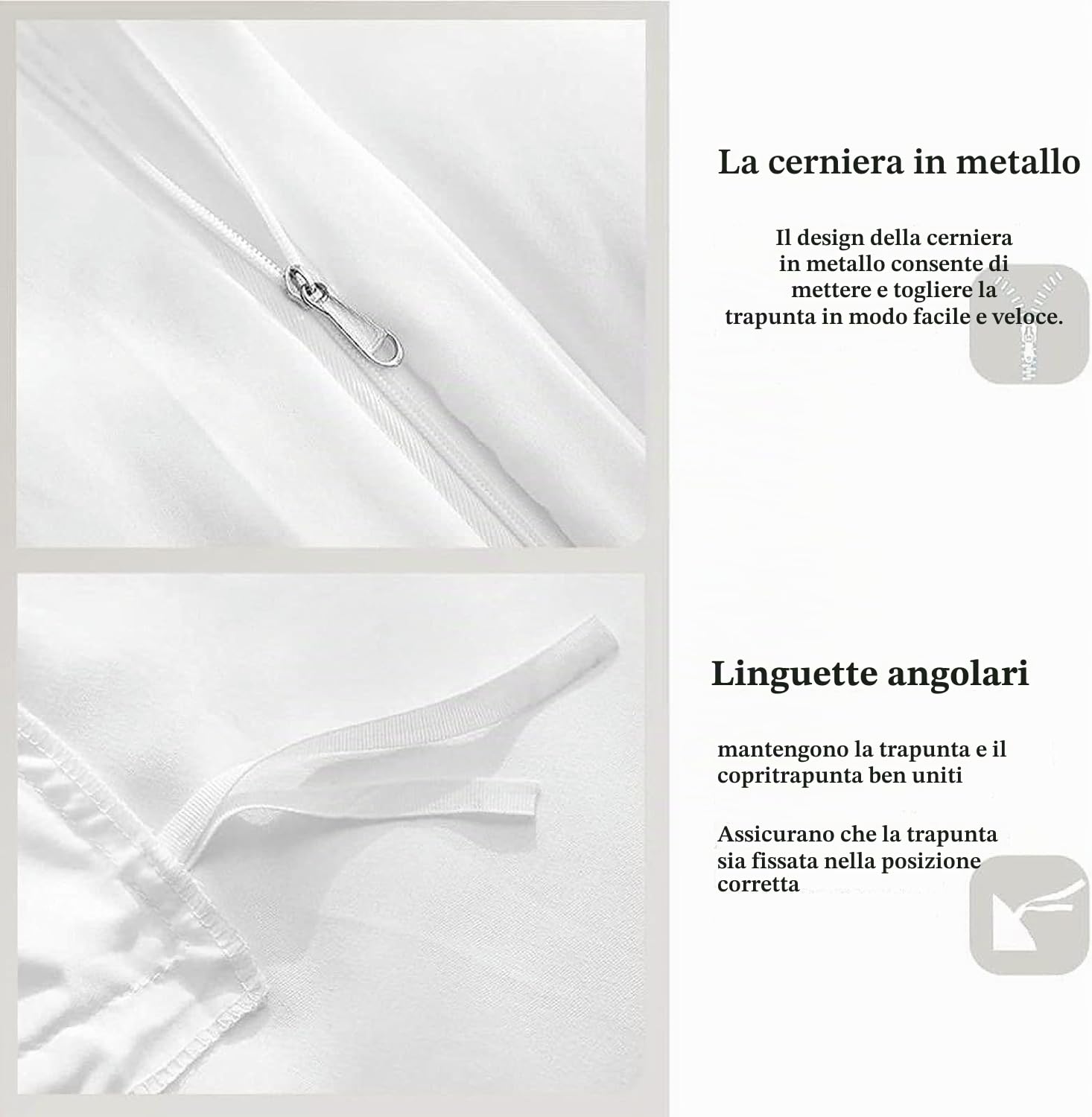 Set Copripiumino Matrimoniale 240x220 Montagne Innevate Microfibra Morbida Biancheria da Letto Stampa 3D Paesaggio Invernale Copripiumino con Cerniera con 2 Federe 50x80 cm e.264
