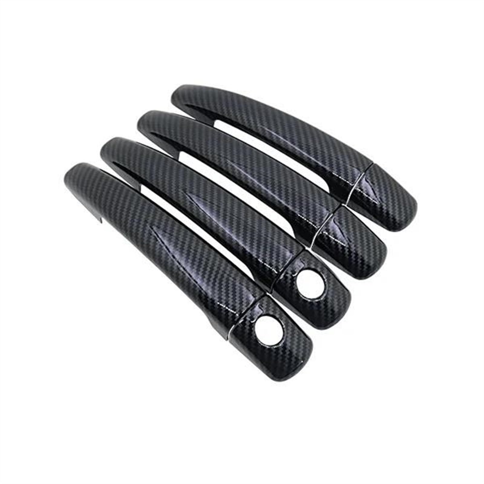 Csspdm D Car Chrome Oor Handle Covers Suitable For Citroen C3 2012~2016 Imitation Sticker Style Appearance Accessories(D)