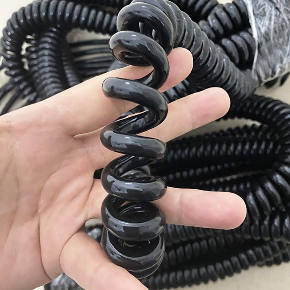 kabel spiralny, 22 rdzenie, 0,15 mm z możliwością przedłużenia o długości 6 metrów