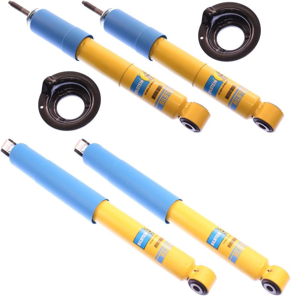 NEW BILSTEIN FRONT & REAR SHOCKS FOR 05-18 NISSAN FRONTIER & 09-12 SUZUKI EQUATOR, INCLUDING LE SE XE NISMO OFF-ROAD PRO-4X S SL SV JX PREMIUM RMZ-4 SPORT