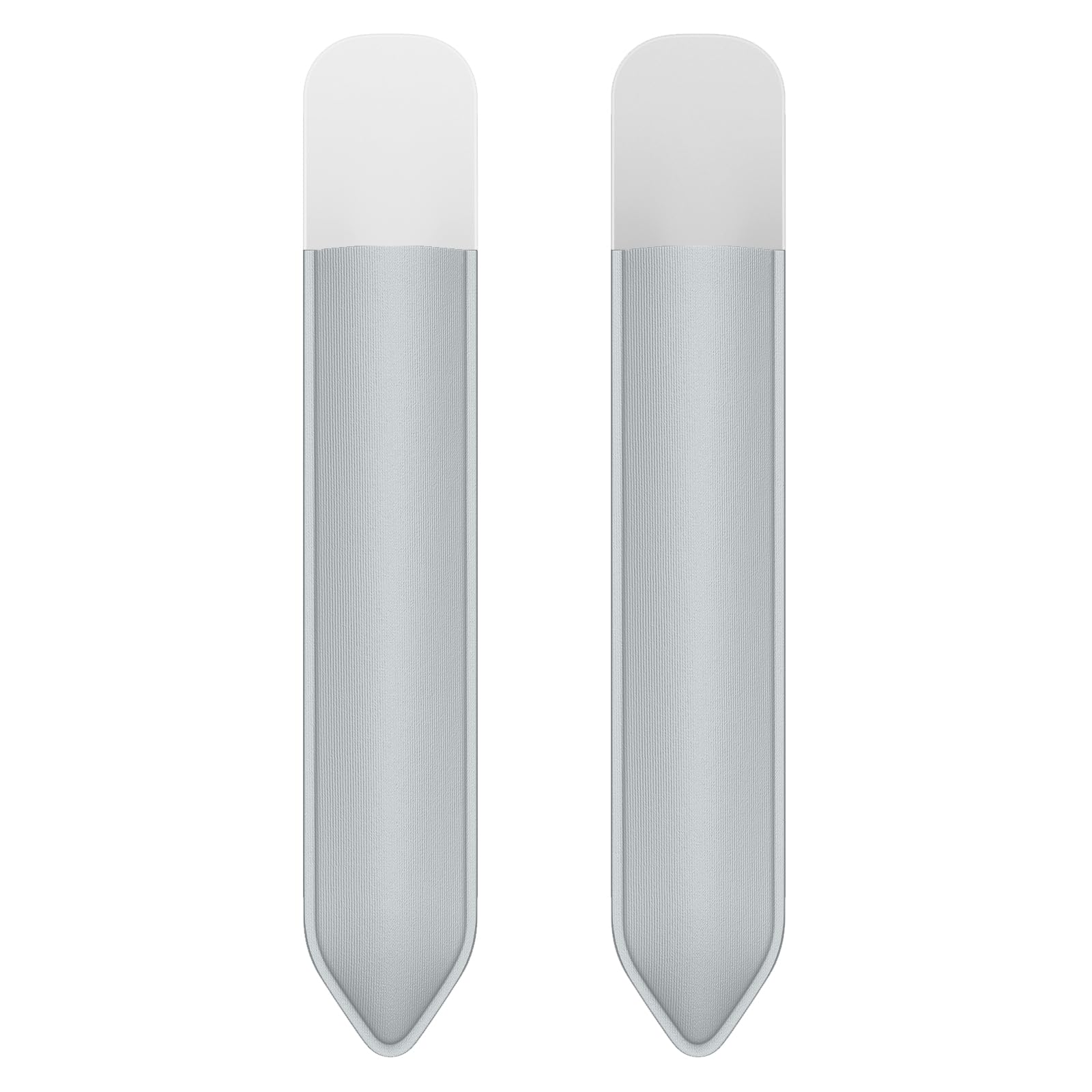 MoKo Adhesive Pencil Case Holder Sticker for Apple Pencil, 2Pcs Silver Gray